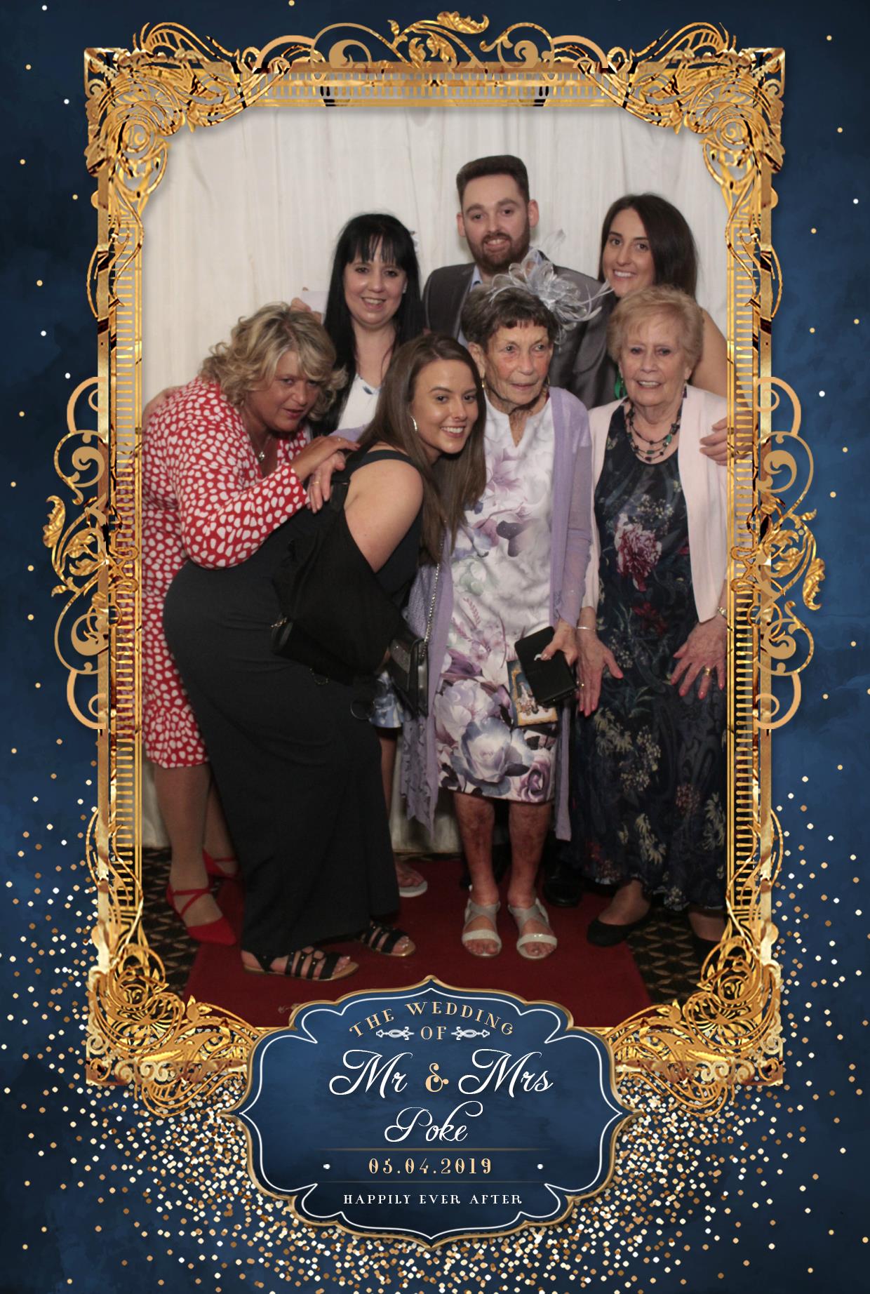 Mr & Mrs Poke | View more photos from the event at gallery.myphotoboothexperience.co.uk/u/MyPhotoBoothExperienceLtd/Mr-Mrs-Poke